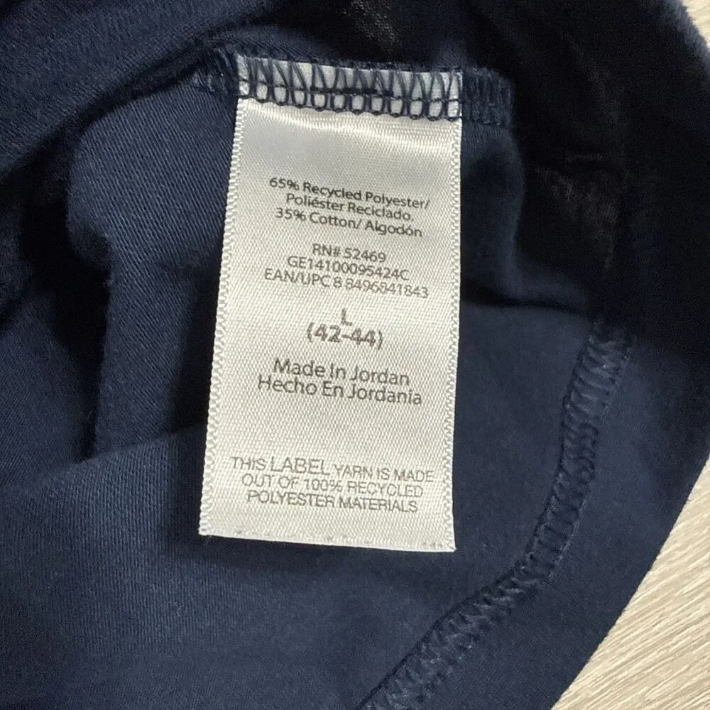 Juan Soto Shirt New York Yankees Two Juan Two Men's Blue Large 65% Polyester